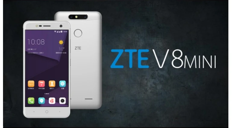 zte V8 Mini 4G смартфон Android 7,0 Snapdragon 435 5," 13.0MP отпечаток пальца NFC B7 Поддержка нескольких языков