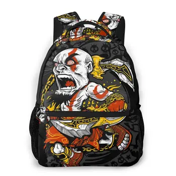 

Lord Of War New Pattern knapsack God of War Teens Books Backpack