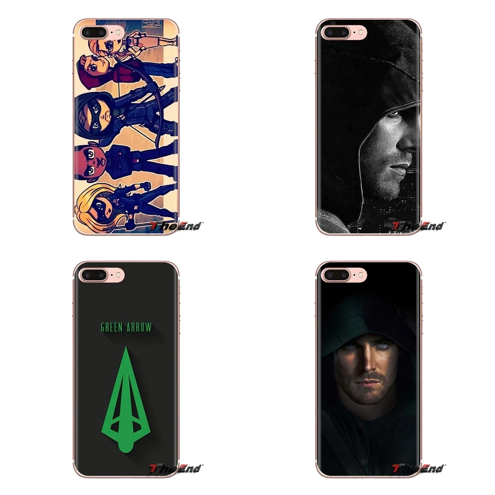 Silicone Phone Skin Cover For Xiaomi Redmi 4A S2 Note 3 3S 4 4X 5 Plus 6 7 6A Pro Pocophone F1 Justice League Green Arrow Oliver |