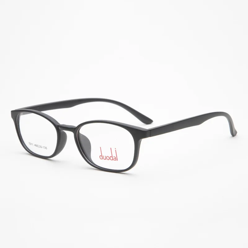 Ультралегкие женские очки, оправа oculos de grau, оптические очки по рецепту, оправа для очков, унисекс, tr 90, очки - Цвет оправы: C1 Bright  Black