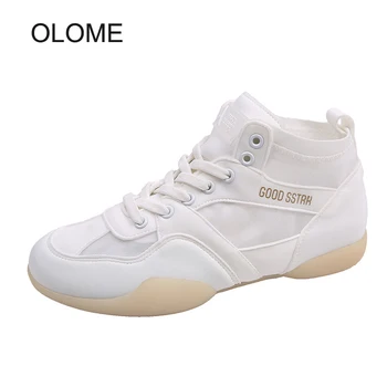 

Summer Shoes Women Leisure Sneakers Female Fashion Brand Footware with Mesh Ladies Casual Chaussures Breathable high heel shoes