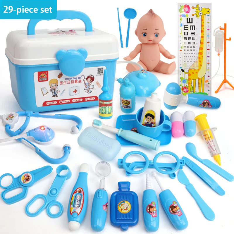  Doctor Kit for Kids and Toddlers - 29 Pieces Medical