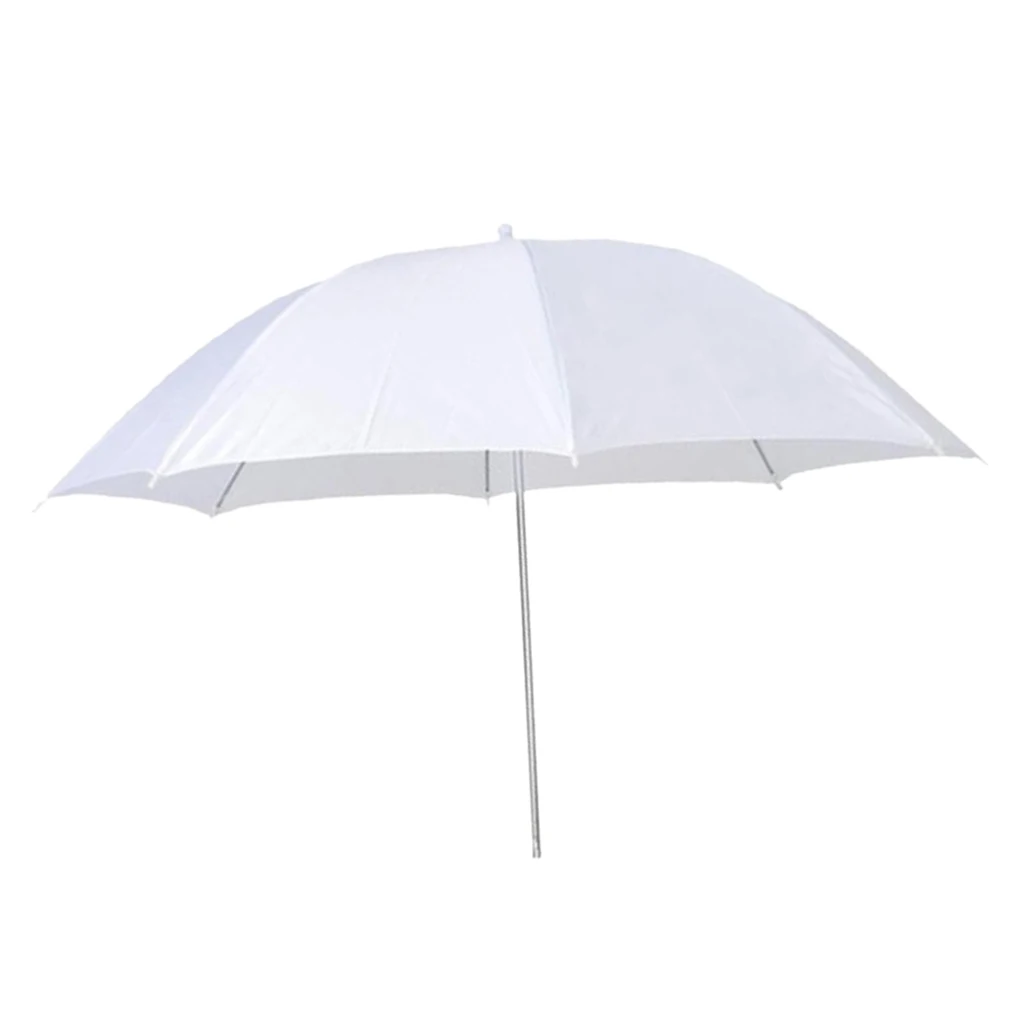 Studio Photo Flash Diffuser Translucent Soft Light White Umbrella 33''