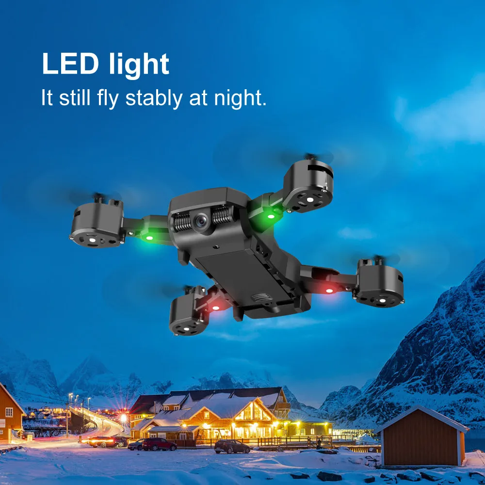 LF609 2,4G 4CH Wi-Fi FPV 4K камера складной воздушный давление постоянный RC Квадрокоптер Профессиональный беспилотник воздушный Полетный контроллер
