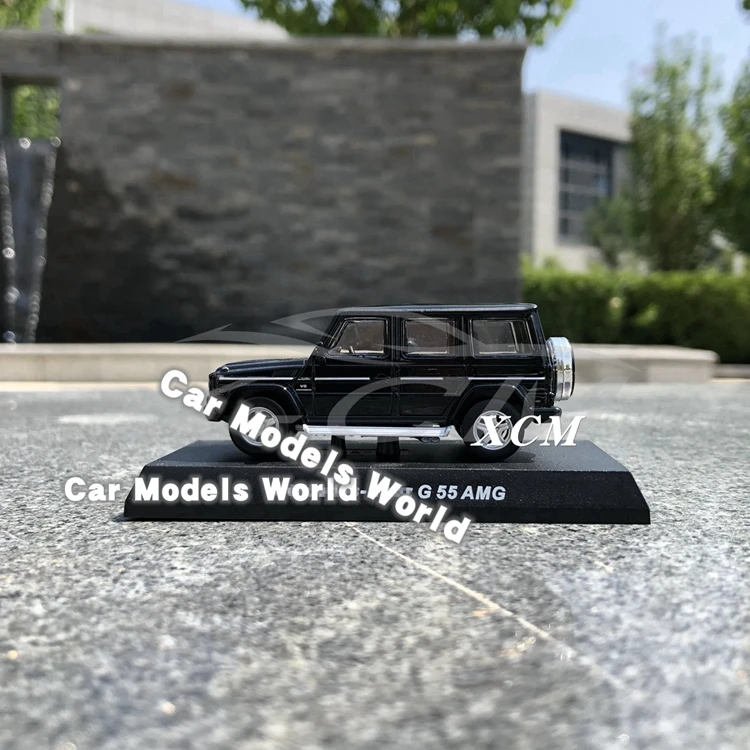 Литая под давлением модель автомобиля для Kyosho G 55 AMG 1: 64(черный)+ маленький подарок