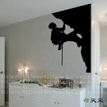 

Rock Climbing Wall Sticker Vinyl Climber Wall Decals Decor Mural Home Decoration Extreme Sports Climbing Car Decal