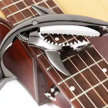 

Zinc Alloy Guitar Tuning Clip Guitar Shark Capo Metal Clip for Acoustic Guitar
