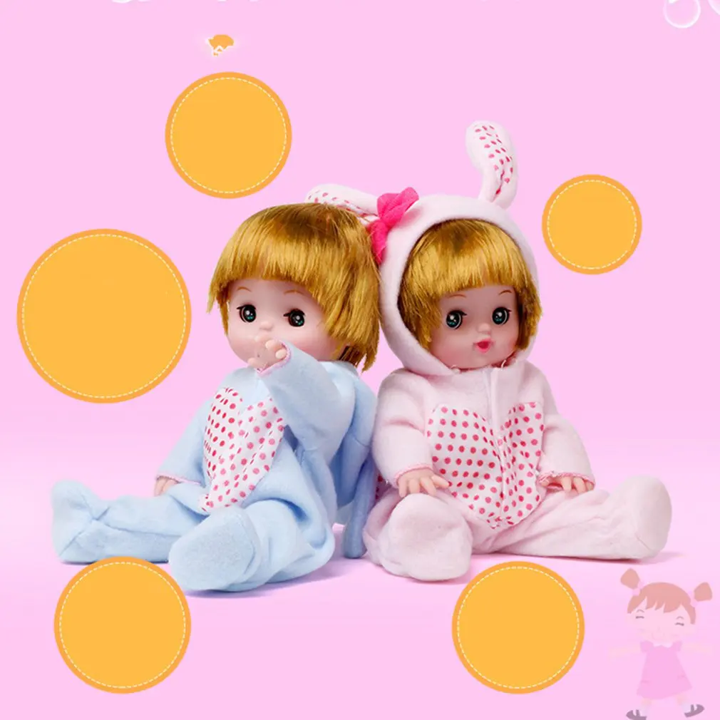 Плакать и смех куклы для детей подарок креативная игрушка; взаимодействие между родителями и детьми Крытый игра, развитие