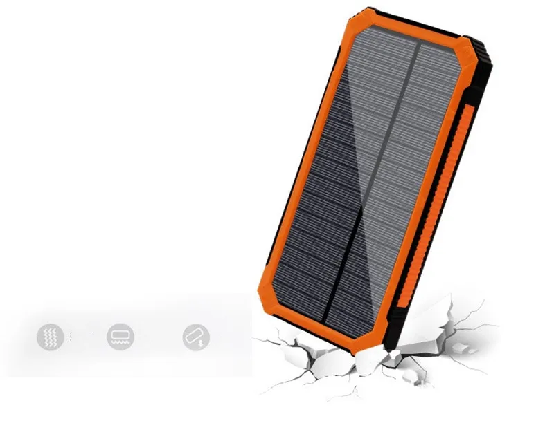 Solar Power Bank 70000mAh Portable Charging Power Bank External Battery Charger Power Bank For iPhone 12 Pro Xiaomi Huawei portable charger for android