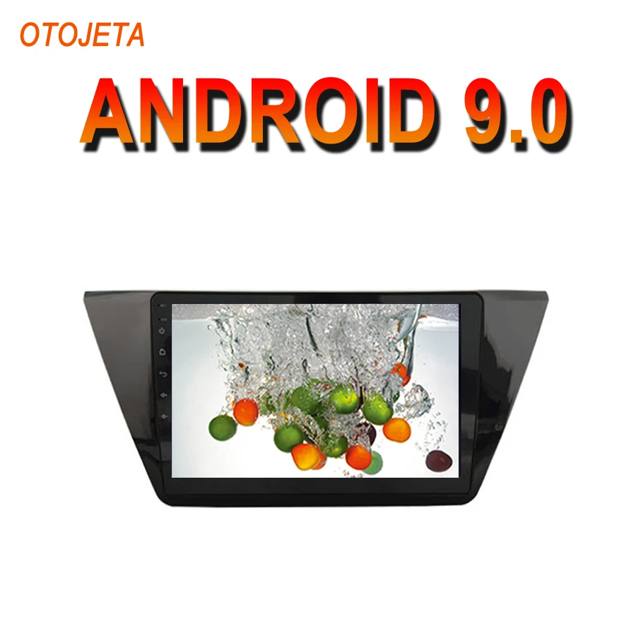 OTOJETA Android 9,0 2.5D экран автомобиля радио плеер для Tiguan головное устройство мультимедийный Авто Стерео gps навигационная лента рекордер