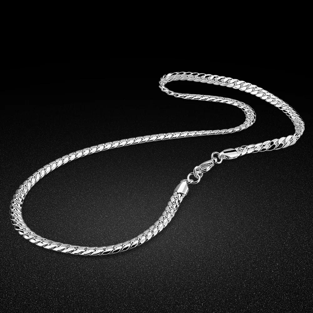 New Men's 925 Sterling Silver Whip 