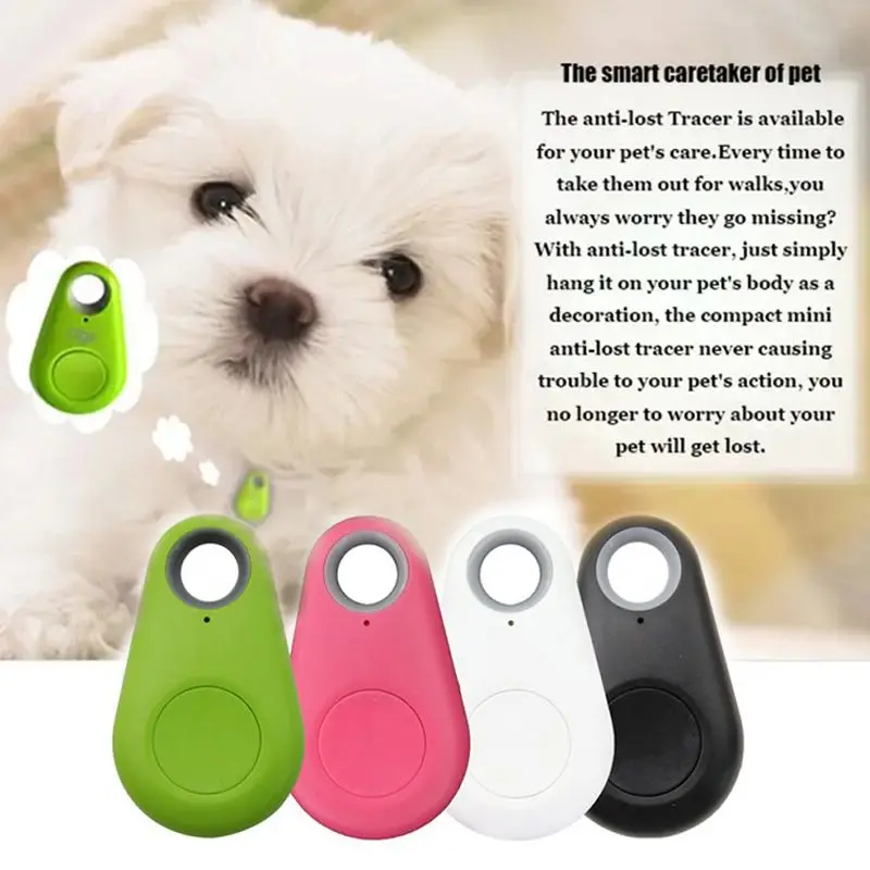 Pets Smart Mini GPS Tracker Anti Lost Waterproof Bluetooth compatible