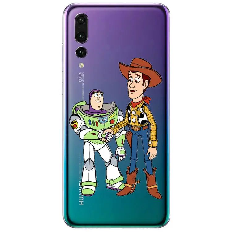 Cowboy Woody Buzz Lightyear Toy Story Мягкий силиконовый чехол для телефона huawei P30 P20 P10 P9 P8 Lite Pro Mate10 Mate20 Pro - Цвет: TPU