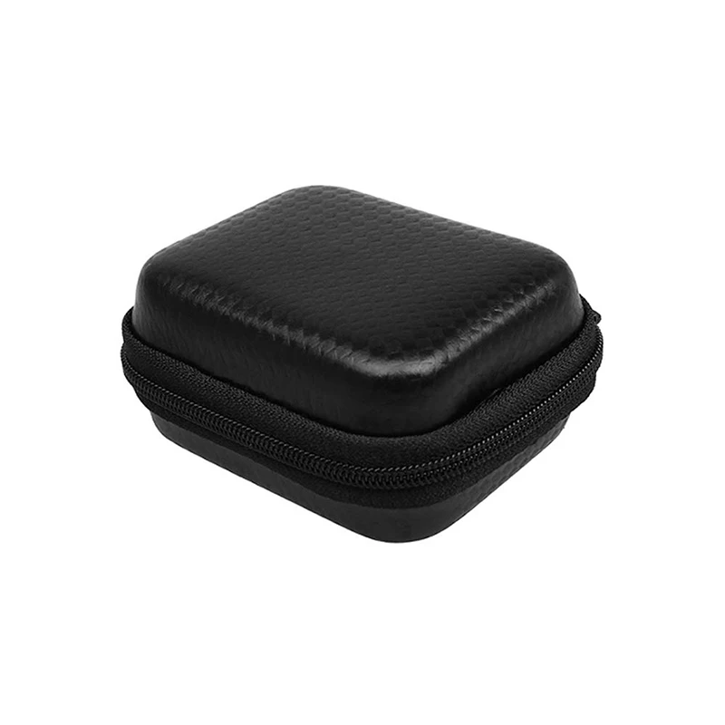 Портативный мини EVA Box сумка чехол для GoPro Hero 8 7 6 5 4 Session Yi 4K Sjcam Eken DJI Osmo Экшн-камера для Go Pro 8 аксессуар - Цвет: Черный цвет