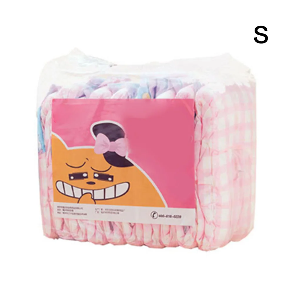 

10pcs Puppy Dog Physiological Pants Dog Diapers Disposable Leakproof Nappies Dog Shorts Panties