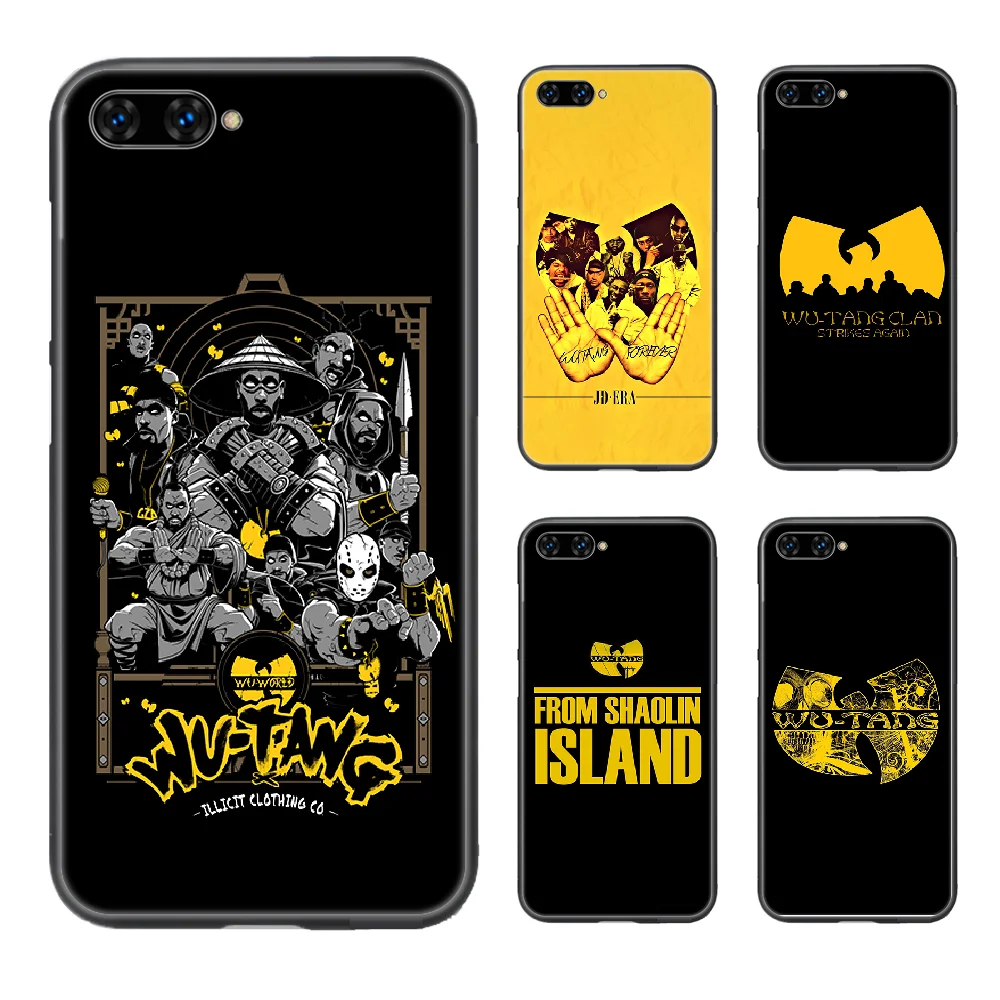 Чехол Wu-Tang Wu Tang Clan для HUAWEI honor 8 8c 8a 8x9 9a 9x V10 MATE 10 20 I lite pro черный чехол из ТПУ |