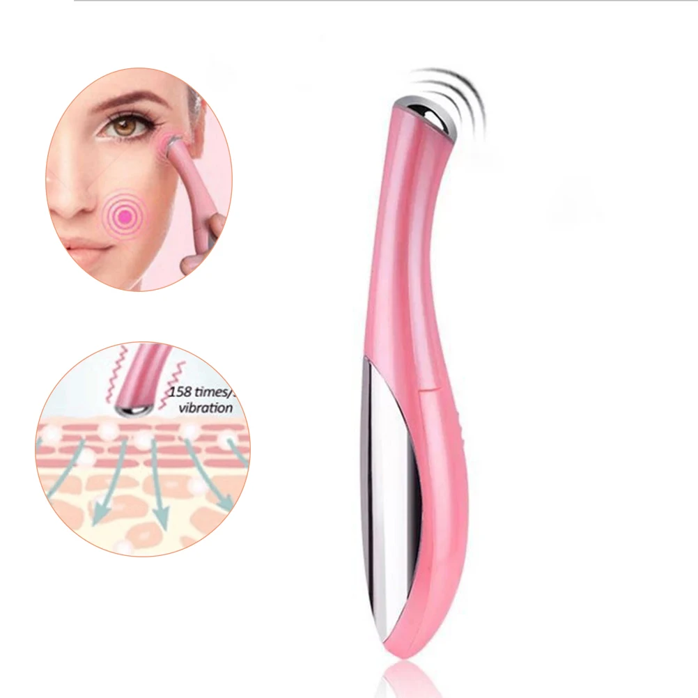 

Mini Anti Bag Pouch Anti Wrinkle Eye Massager Device Pen Electric Vibrating Eye Massage All-round Facials Vibration Magic Stick