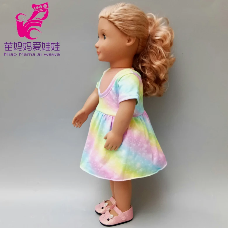 Кукольное платье, подходит для 43 см, одежда для новорожденных, 18 дюймов, американская кукла, фиолетовое кружевное платье, Детский Рождественский подарок
