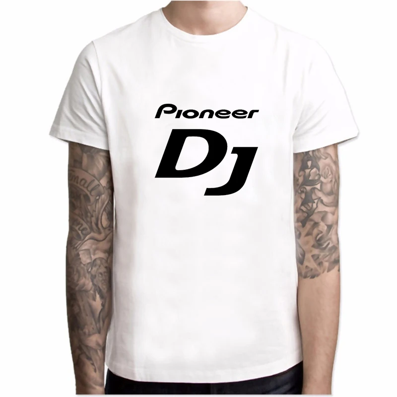YH03105 Pioneer DJ PRO футболки с круглым вырезом I am The DJ Not A Jukebox, мужские футболки с принтом, топы, Клубная музыкальная футболка, одежда YH031 - Цвет: YH03105