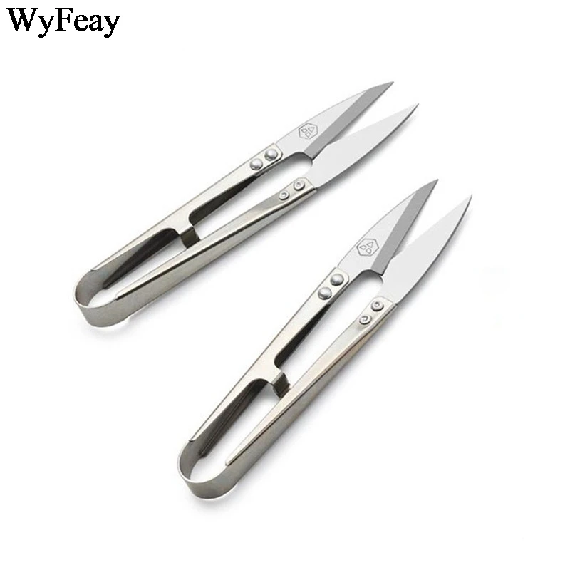 Sewing Scissors Tailor Scissors Sewing Supplies Craft Scissors Top Quality Stainless Steel Cutting Sewing Scissors Shears DIY Cross Stitch Embroidery Tailor's U Thread Scissors Fabric Scissor