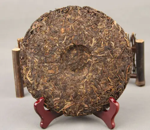 Yunnan Lincang древнее дерево Pu er Gu Hua Cha * 2008 erh старинный пуэр сырой чай 357 г| |