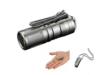 

JETBEAM MINI-1 TI Super Mini Powerful Rechargable Titanium Keychain Flashlight