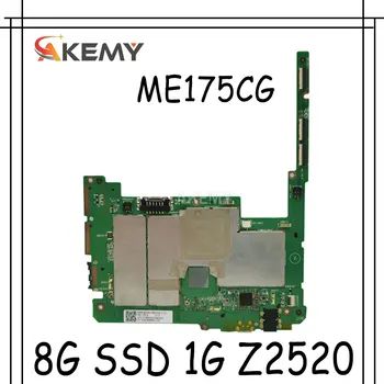 

New! original For Asus MeMO Pad ME175CG ME175C Tablets motherboard mianboard logic board W 8G SSD 1GB RAM Z2520 CPU