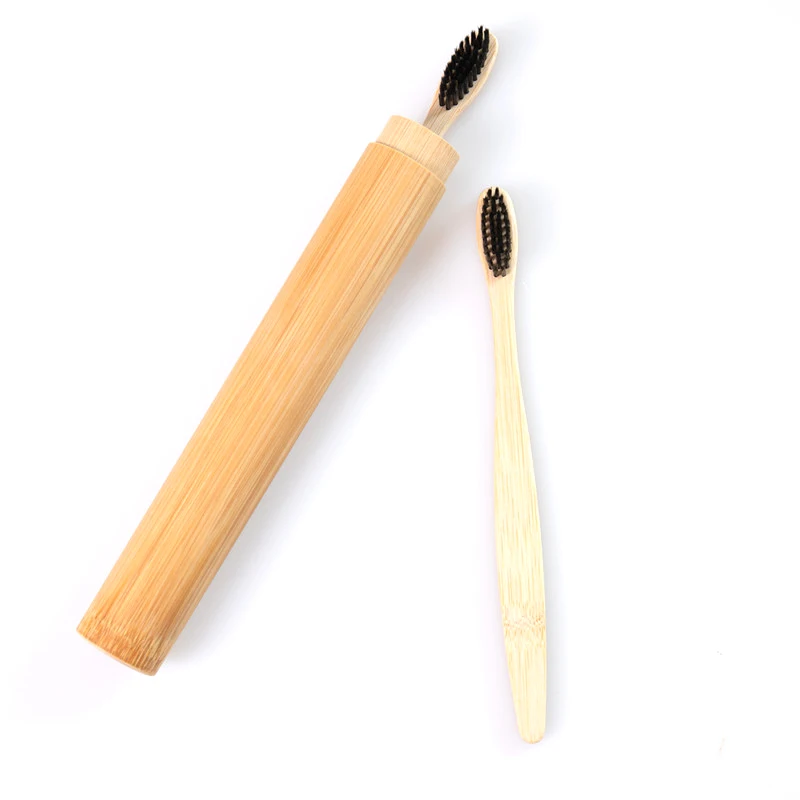 1set Natural Bamboo Toothbrush Adult Child Optional Bamboo Tooth brush Portable Travel holder set Washable BPA Free bamboo case toothbrush set,bamboo toothbrush holder,portable toothbrush