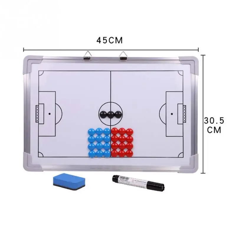 Магнитная Футбольная тактика поле для тренировок Футбол про двухсторонняя тактика белая доска Баскетбол Тренеры тактическая доска