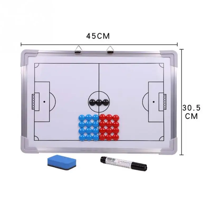

Magnetic Football Tactics Coaching Board Training Soccer Pro Double-Sided Tactic White Board Basketball Coaches Tactical Board