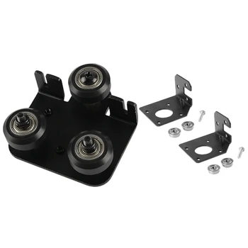 

1x 3D Extruder Back Support Plate Extruder for Ender 3 Ender 3 Pro & 2 Set CR-10 Y Motor Plate Set Fixing Bracket