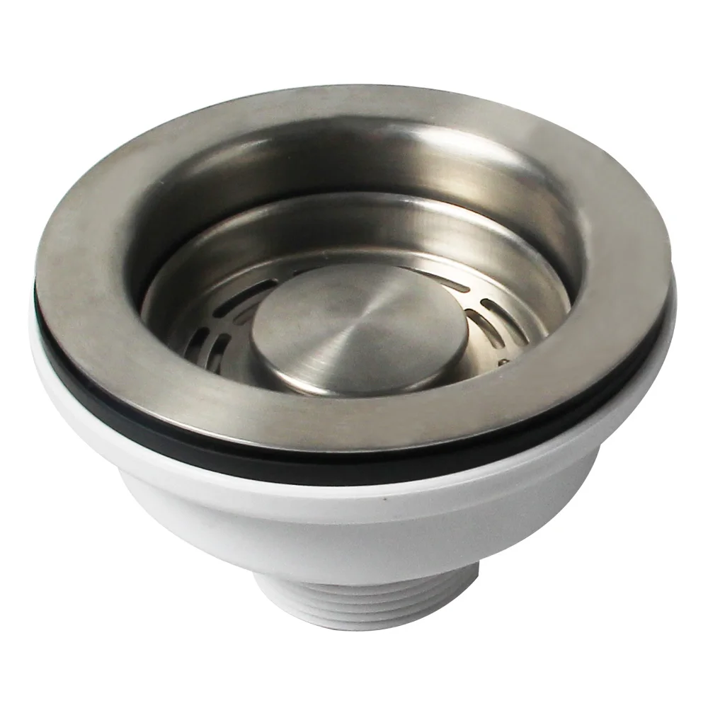 Talea Kitchen Sink Downcomer European 304 Vegetable Washing Basin Accessories Single Tank Strainer Dishwashing FiltrationXK268