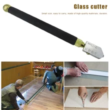 Newly Professional Glass Cutter Diamond Tip Anti-slip Metal Handle 3-15mm Cutting Tool