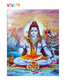 

MTMETY India 3D Stereoscopic Buddha statue Photo Background Decor Art Wallpaper For Living Room Decoration Papier Peint Mural