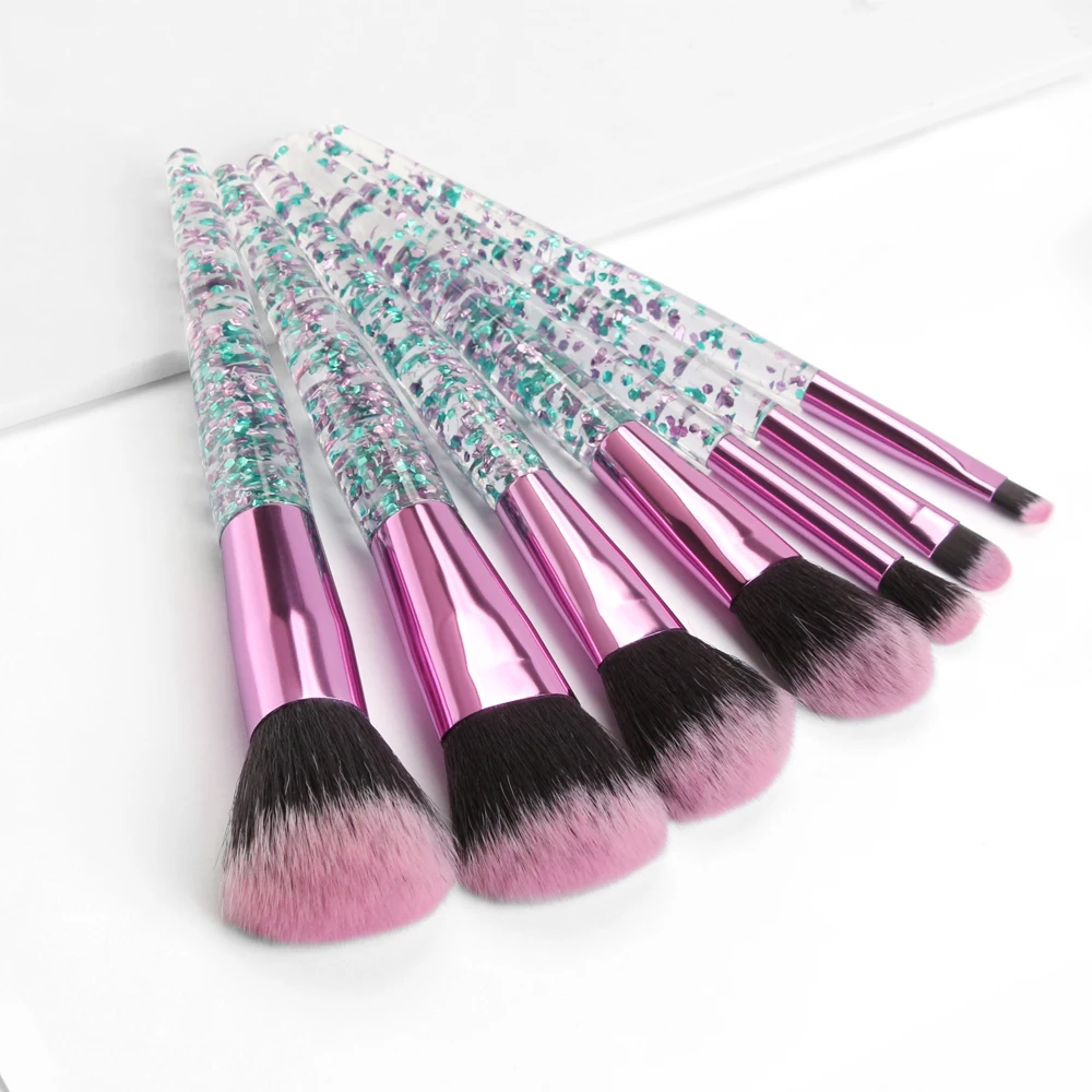 

MAANGE 7/15pcs Colorful Makeup Brushes Set Blush Powder Concealer Eyeshadow High Gloss Makeup Brush Cosmetic Tools maquiagem Kit