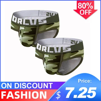 

2Pcs/lot Popular Cotton Comfortable Sexy Undenwear Men Jockstrap Briefs Men's UnderwearBikini Gay Men Underwear Male Jock Strap