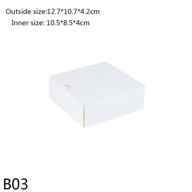 Black White Kraft Paper Box Candy Chocolate Storage Jewelry Boxes Wedding Birthday Party Gift Package Suppiles Home Decor