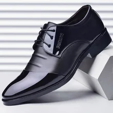 Итальянская модная мужская официальная обувь; кожаные вечерние туфли для офиса; мужские свадебные туфли; sapato social scarpe uomo eleganti derbi grimen; fg