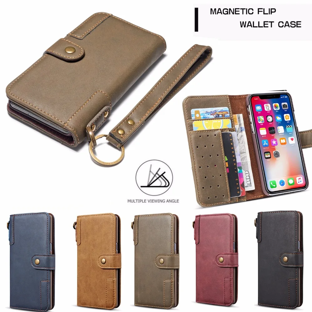 牛皮挂绳皮套苹果11 (3)