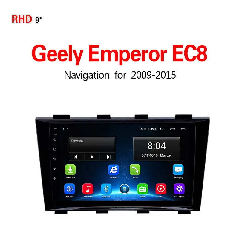 Lionet gps навигация для автомобиля Geely император EC8 2009- 9 дюймов RG1002X - Размер экрана, дюймов: 4G2G32G