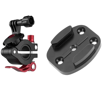 

Bike Clip Universal Bicycle Stand Accessories with CNC Black Flat Tripod Mounting Adapter 1/4 Camera Screw Interface