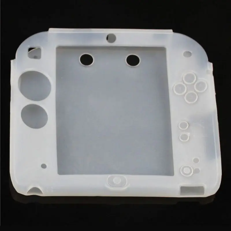 Многоцветный мягкий силиконовый чехол для nintendo 2DS защитный мягкий гелевый резиновый чехол для кожи для 2DS игровой консоли аксессуары