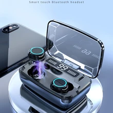 Smart Touch Bluetooth 5,0 наушники TWS мини беспроводные наушники бинауральные звонки наушники спортивные водонепроницаемые наушники для IOS Android