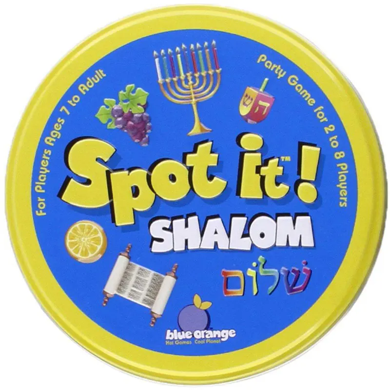 Английская версия Dobbles Spot Kaarten Het Hip настольная игра для родителей и детей Hoge Kwaliteit Оловянная металлическая коробка Gaan Camping sport