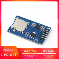 Плата запоминающего устройства Micro SD Плата расширения Micro SD TF карта памяти щит модуль SPI для продвижения Arduino