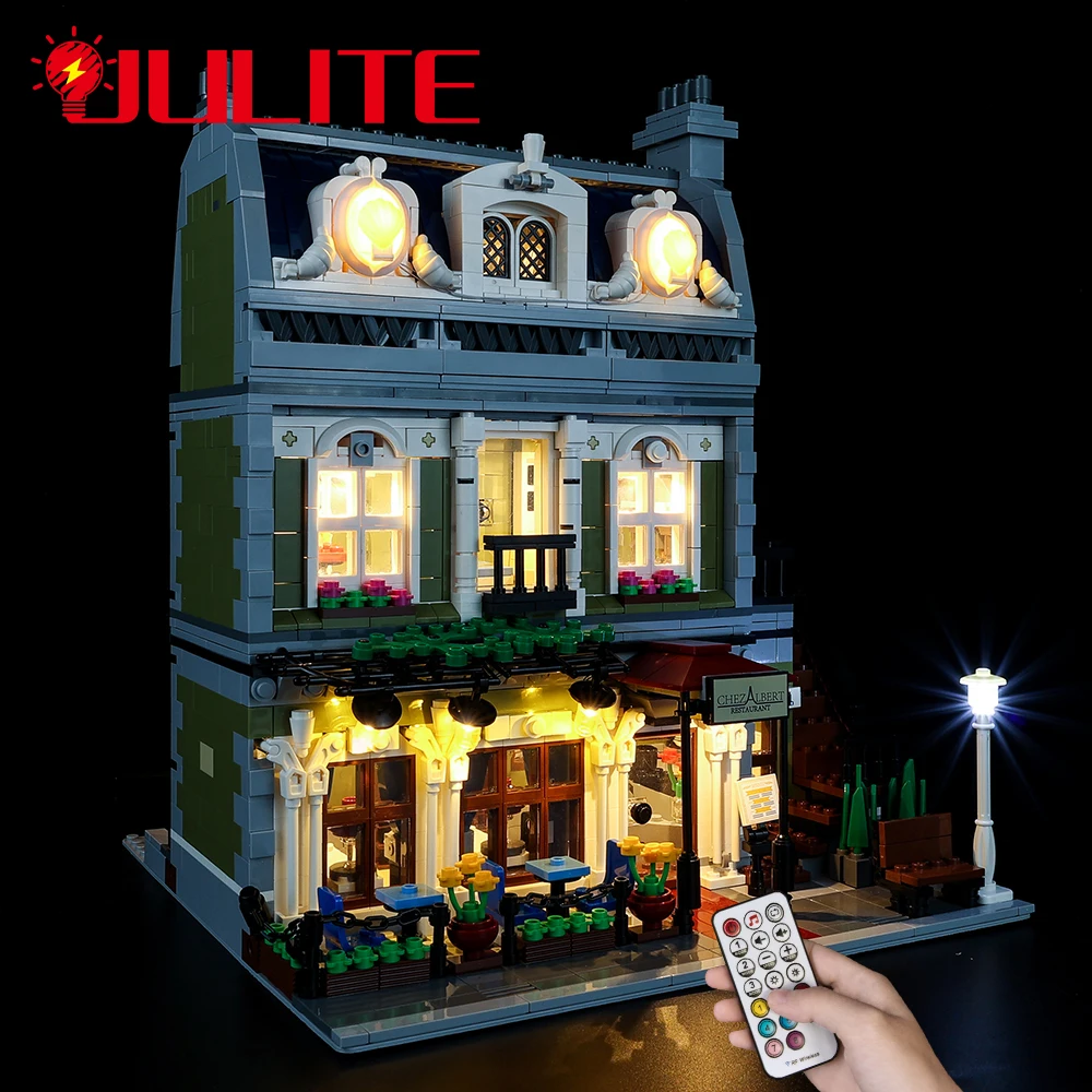LED Licht Kit (nur Licht) Für 10243 Und 15010 Creator Pariser Restaurant (Nicht Enthalten Bausteine) – Detail 6