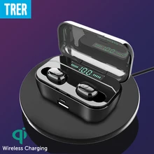 Беспроводные Bluetooth наушники IPX7 водонепроницаемые Bluetooth 5,0 сенсорные наушники-вкладыши с стереозвуком 3500 мАч гарнитура питания