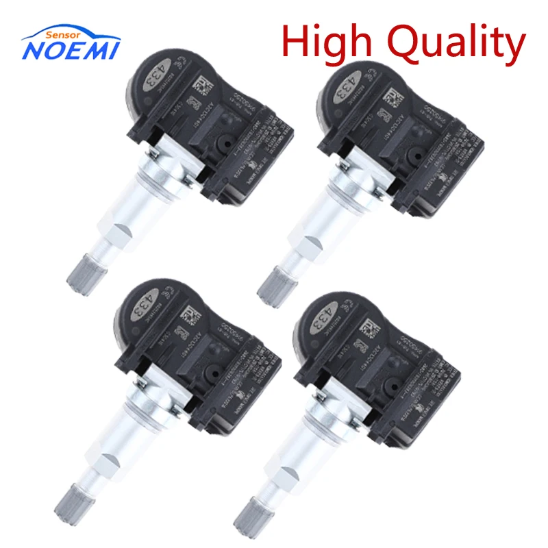 4 шт./лот 68252495AC 433 МГц для Jeep Grand Cherokee Durango 16 19 TPMS датчик давления в шинах