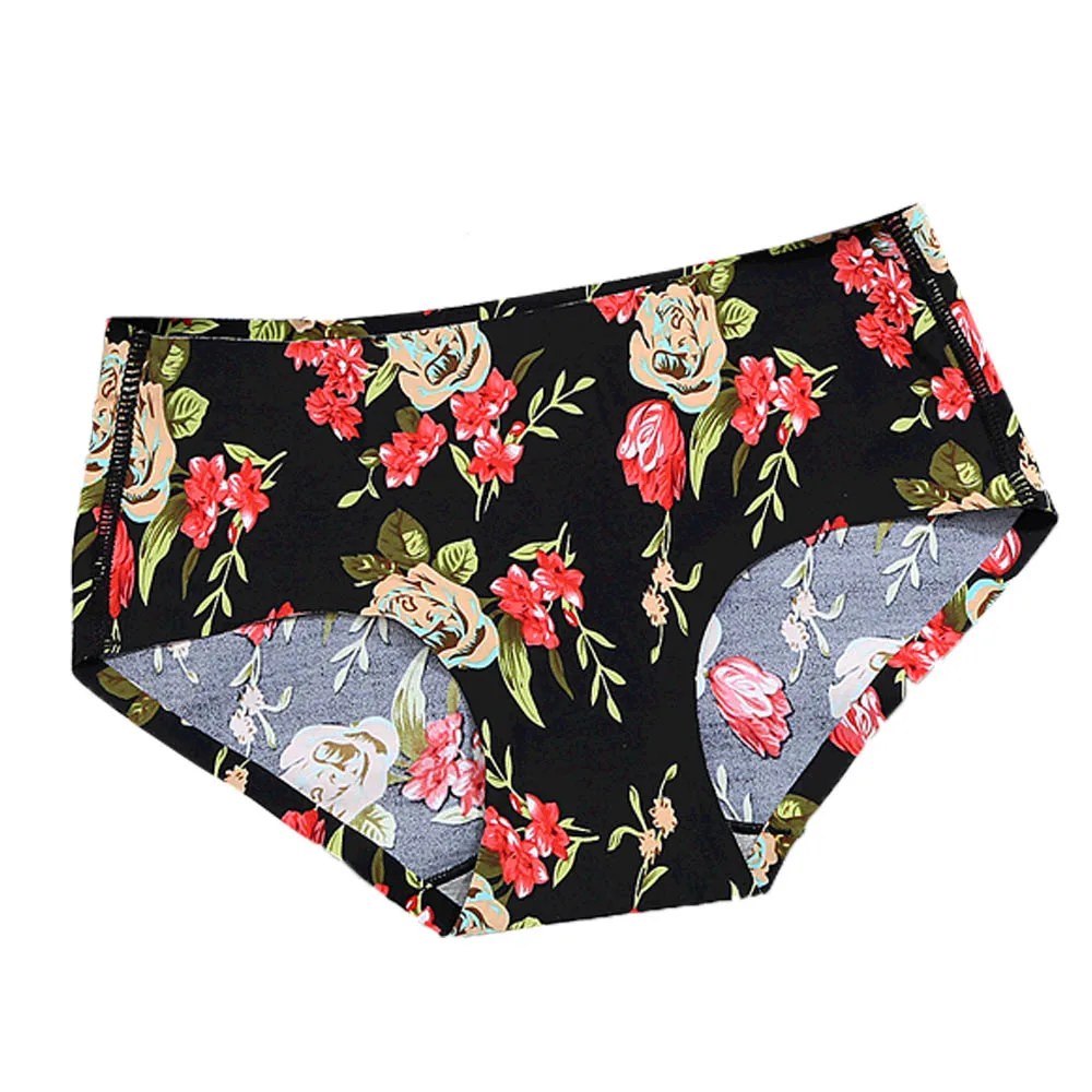 Flower panties Цельное бесшовное нижнее белье, бюстгальтеры для женщин, сексуальный бюстгальтер пуш-ап, бесшовный бюстгальтер без косточек - Цвет: Flower panties