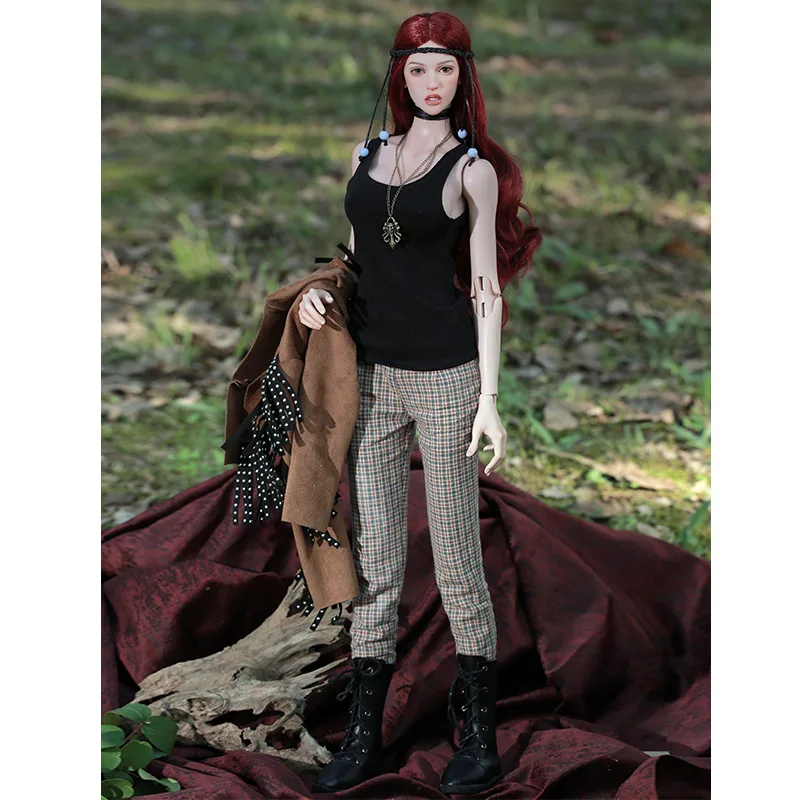 Кукла Dollshe Amanda 1/3 bjd Полный комплект с лицом вверх тело шарнирная полимерная кукла